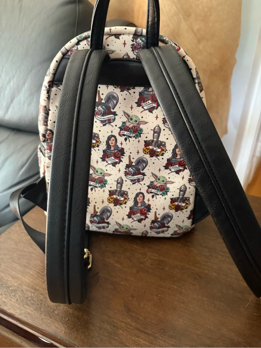 Loungefly Cream Star Wars Character Mini Backpack